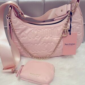 NWT Juicy Couture Juicy Half Moon Crossbody